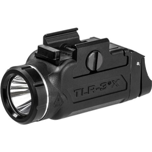 Streamlight TLR-3X USB Rechargeable Compact Weapon Light for 1913 Rail Handguns, Black