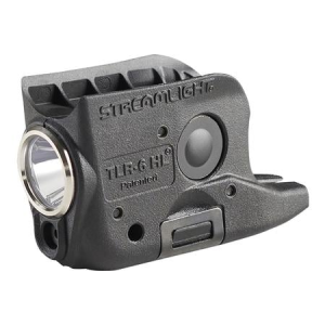 Streamlight TLR-6 HL Gun Light Black 300 Lumens White LED/Red Laser Glock 42/43/43X/48