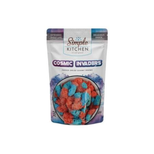 Readywise Simple Kitchen Cosmic Invaders Freeze-Dried Gummy Worms