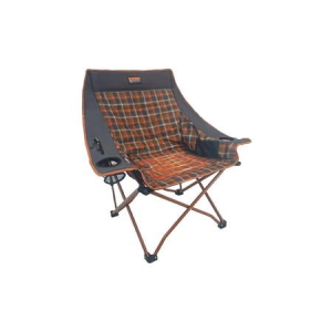 Black Sierra Equipment Heated Highland Padded Chair XL Orange
