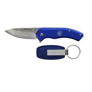 Smith & Wesson/Battenfeld Smith & Wesson/Battenfeld Folding Knife with Keychain - $21.99 at Sportsmans Outdoor Superstore