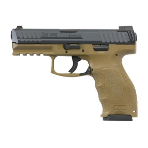 HK VP9 9mm Flat Dark Earth (FDE) Striker-Fired Pistol