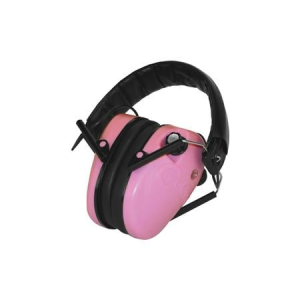Caldwell E-Max Low-Profile Electronic Earmuffs Pink