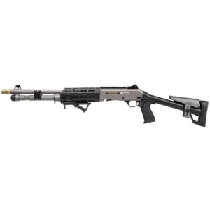 Panzer Arms M4 Pro AI 12 Gauge Semi Auto Shotgun with Ported Barrel Gray