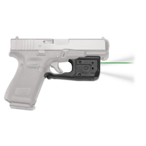 Crimson Trace Green Laserguard Pro Laser Sight with 150 Lumen LED Light for Glock Full-Size & Compact Pistols Black