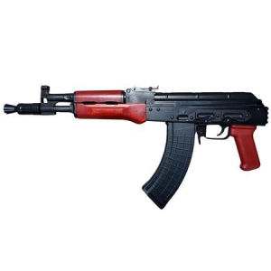 Pioneer Arms Hellpup PRO 7.62x39mm Semi-Auto AK Pistol with Polish Red Furniture
