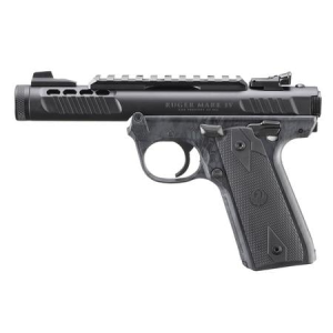 Ruger Mark IV 22/45 Lite 22LR Rimfire Pistol with Kryptek Typhon Camo Dipped Polymer Finish