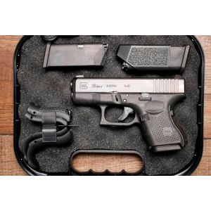 Glock 26 Gen 4 9mm Police Trade-In Pistol with Night Sights (Good Condition)