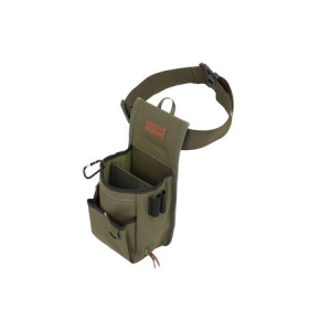Allen Double-Compartment Shell Bag Olive Green