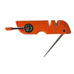 Accusharp Explorer Outdoor Survival Tool with Built-In Sharpener