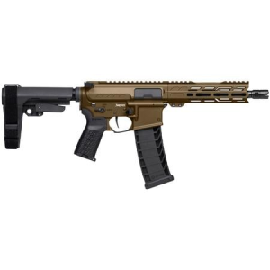 CMMG Banshee MK4 9MM Pistol with Brace Midnight Bronze