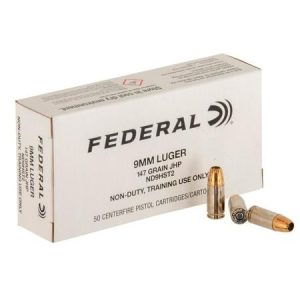 Federal Federal 9mm 147gr HST-JHP Non-Duty 50/Box - $24.99 at Sportsmans Outdoor Superstore