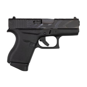 Glock Glock 43 9mm Single Stack Pistol with Tiger Engraved Slide