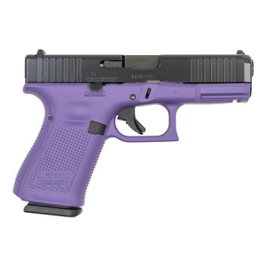 Glock Glock 19 GEN5 9mm 15-Round Pistol with Cerakote Purple Frame and Black Slide