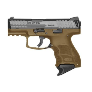 HK VP9SK 9mm Striker-Fired Pistol with FDE Frame