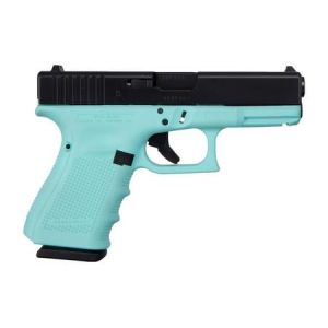Glock Glock 19 GEN4 9mm Pistol with Cerakote Robins Egg Blue Finish