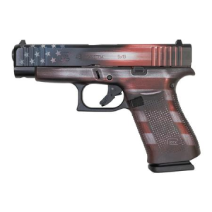 Glock Glock 48 9mm Pistol with Battleworn USA Flag Cerakote Finish