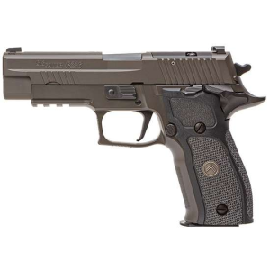 P226, 9MM, 4.4IN, LEGION, GRAY , SAO, X-RAY 3, BLACK G10 GRIP, (3) 15RD STEEL MAG, OPTIC-READY