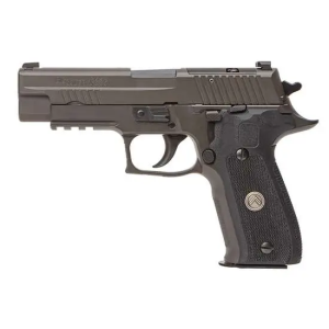 P226, 9MM, 4.4IN, LEGION, GRAY , DA/SA, X-RAY 3, BLACK G10 GRIP, (3) 15RD STEEL MAG, SRT, OPTIC READY