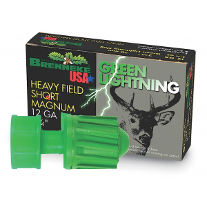 nneke Green Lightening Slug 12 Gauge 2-3/4 5 Round Box Ammo