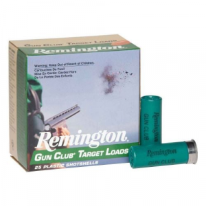 ington Gun Club 12ga 2-3/4 1-1/8 Oz #8 25rd Box Ammo