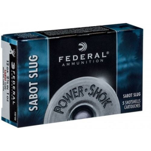 eral Power-Shok Sabot Slug 20ga 2.75 7/8oz 5rd Box Ammo