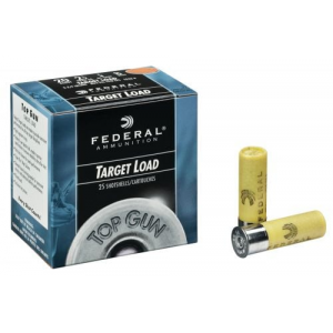 eral Top Gun 20 Gauge 2-3/4 7/8 Oz #8 Shot 25rd Box Ammo