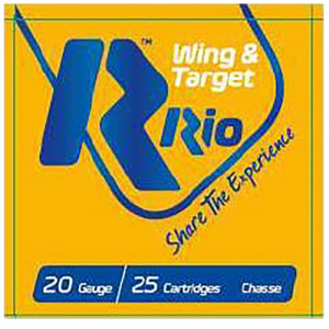  Ammunition Wing & Target 20 Gauge 2.75 7/8 Oz 7.5 Shot 25 Per Box Ammo