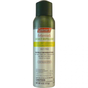 Coleman Botanicals Insect Repellent Lemon Eucalyptus 4oz - Continuous Spray - Coleman