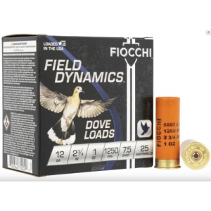 cchi Game & Target 12 Gauge 1oz #7.5 Shot 1250fps 25 Round Box Ammo