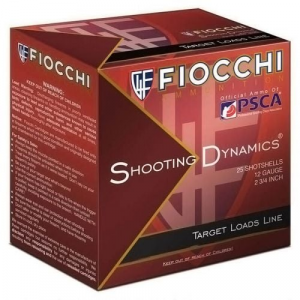 cchi Shooting Dynamics Target Load 12 Gauge 2.75 7/8 Oz 7.5 Shot 1350 FPS 25 Bx/ 10 Cs Ammo