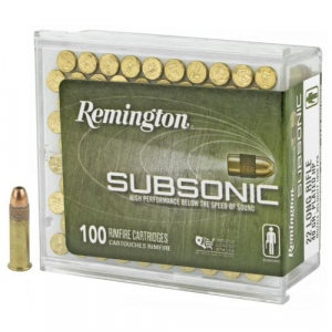 ington Ammunition .22 LR 40 Gr Plated Hollow Point 100 Per Box/ 50 Case Ammo