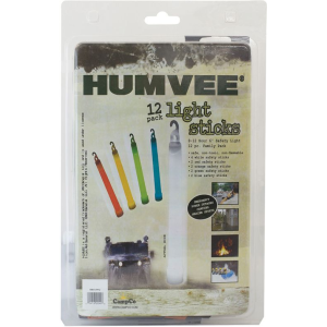 Humvee Accessories 12 Piece Light Stick Family Pack White/Blue/Red/Gre - Humvee
