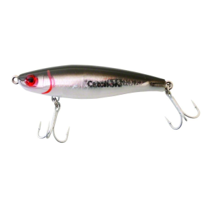 Mirrolure Catch Jr Suspending Hard Bait Lure, Black/White/Silver - Mirrolure