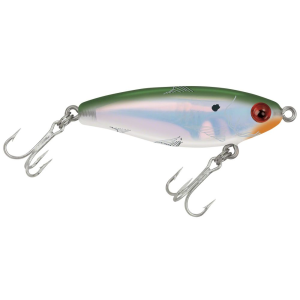 Mirrolure MirrOdine Hard Bait Lure, Bayou Green/Pearl/Silver - Mirrolure