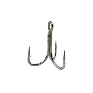 Mustad Jaw Lok Treble Hook, 3x strong, Size 1/0, 6pcs - Mustad