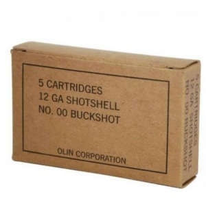 chester Military Grade Buckshot 12 Gauge 5 Round Box Ammo