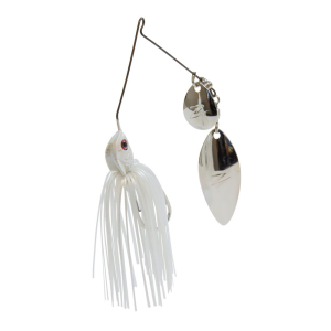 Z-man Slingbladez Spinner Bait Freshwater, 3/8 oz, 5/0 Hook, Pearl Ghost, Package of 1 - Z-Man