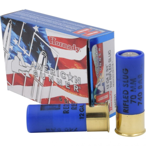 Hornady American Gunner 12 Gauge 2.75" 1 oz Rifled Slug Shot - Hornady