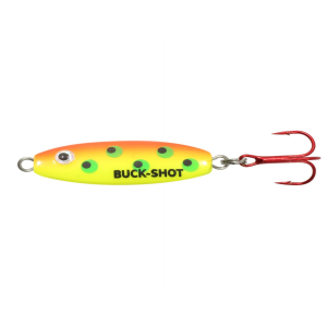 Northland BRS4-1065 Buck-Shot Rattle Spoon -1/Cd - 1/4oz - Sneeze - Northland Fishing Tackle