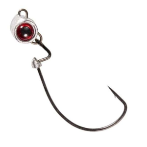 Z-Man Texas Eye Finesse Jighead - 1/8oz - Red - Z-Man
