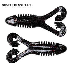Googan Baits Toad Black FLASH 5CT - Googan Baits, Llc