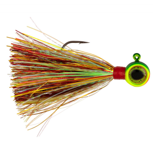 Northland Deep-Vee Bucktail Jig 1/4 Oz, 2/O Hk Firetiger - Northland Fishing Tackle