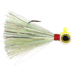 Northland Deep-Vee Bucktail Jig 1/4 Oz, 2/O Hk Chartreuse - Northland Fishing Tackle