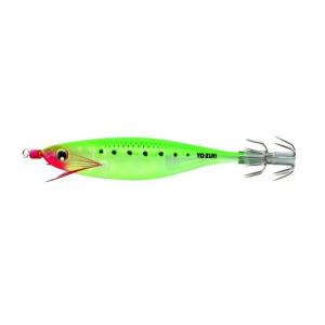 Yo-Zuri Ultra Bait Squid 3 3/4", 5/16 oz, Luminous Green - Yo-Zuri