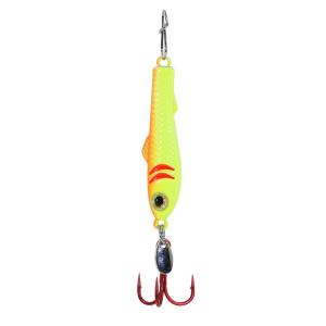 Clam Pinhead Pro, 1/4oz, Size 8 - Chart/Orange Glow - Clam