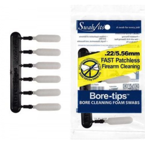 Swab-its .22cal/.223cal/5.56mm Gun Cleaning Bore-tips - Swab-Its