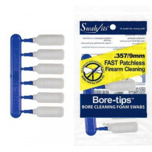 Swab-its .357cal/.38cal/.380cal/9mm Gun Cleaning Bore-tips - Swab-Its