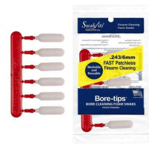 Swab-its .243cal/6mm Gun Cleaning Bore-tips - Swab-Its