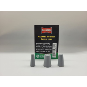 Ballistol Rubber Cork Gummi-Korken 3pk - Ballistol